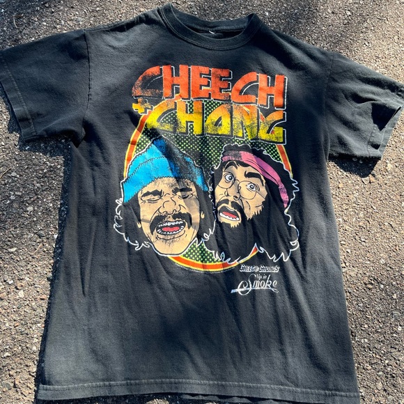 Cheech and Chong up in smoke movie promo shirt - Picture 1 of 1